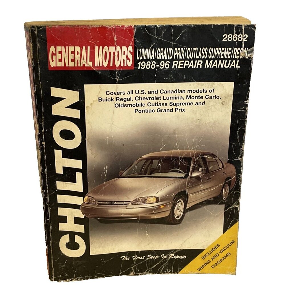 Chilton's General Motors Lumina Grand Prix Cutlass Supreme Regal 1988-96 Manual